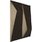 Ekena Millwork 11 7/8in. W x 11 7/8in. H Locke EnduraWall Decorative 3D Wall Panel Covers 0.98 Sq. Ft. WP12X12LOCDB - alternate 4
